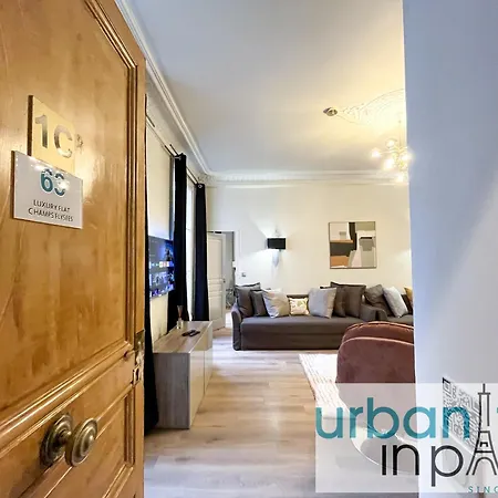 Daire Urban Flat 63 - 3 Bedrooms Flat Champs-elysees Mermoz Paris